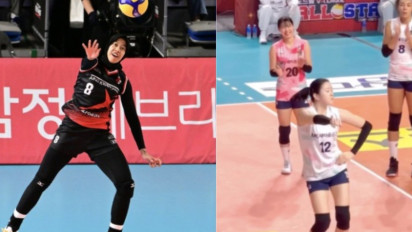 Atlet Voli Korea yang Viral karena Ejek Lawan dengan Joget Ting-Tang ini Curhat Tidak Enaknya Kena 'Jurus' Megawati Hangestri