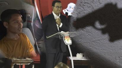 Ini Tampang Pelaku Pengancam Tembak Anies, Masih Bisa Tersenyum saat Dibekuk Polisi