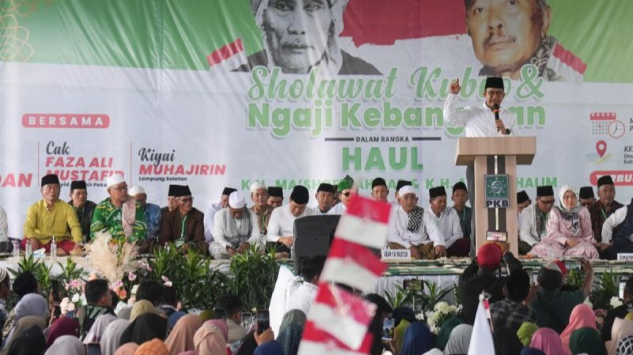 Forum Guru Ngaji dan Kiai Kampung di Lampung dukung AMIN
            - galeri foto