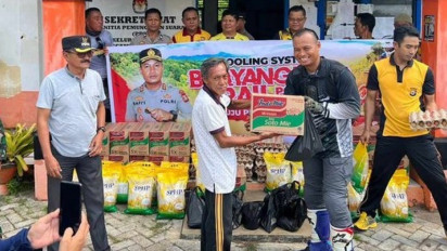 Menjunjung Tinggi Rastra Sewakotama, Kapolres Palopo Gelar Trail Bansos di Mawa