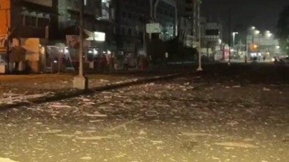 Viral, Malam-malam Ada Ledakan Dahsyat di Kota Medan, Kondisinya Mencekam 