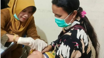 Mulai Pekan Ini Imunisasi Polio Digelar Serentak di Jawa Timur