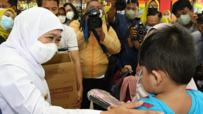 Sub PIN Polio Digelar Serentak, Gubernur Khofifah: Mari Orang Tua Ajak Anak ke Pos Imunisasi, Wujudkan Jatim Bebas Polio