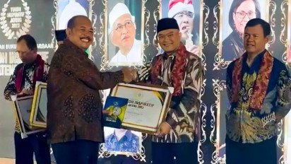 Wisnu Wijaya Terima Anugerah Tokoh Inspiratif Jateng 2023: Bernilai Positif 