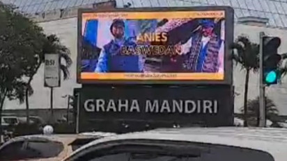 Videotron Anies di Jakarta Mendadak Di-take Down, Pemprov DKI: Bukan Kami