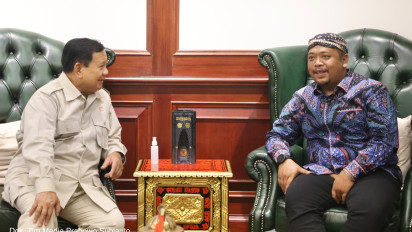 Prabowo jadi Inspirasi Abah Lala Ciptakan Lagu Yo Pasti Menang