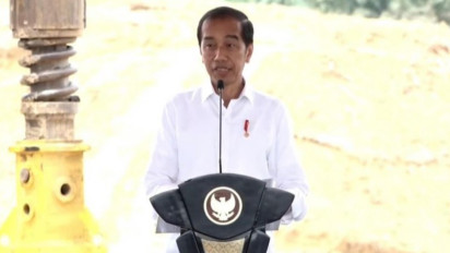 Presiden Jokowi Letakkan Batu Pertama Masjid Kapasitas 61.000 Jamaah di IKN