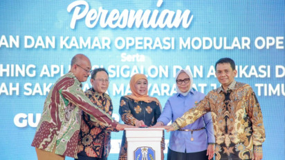 Resmikan Gedung Rawat Jalan dan Kamar Operasi MOT RS Mata Jatim, Gubernur Khofifah: Upaya Tingkatkan Kualitas Layanan Pasien