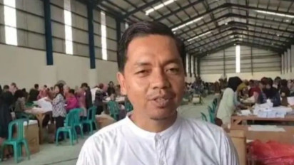 Ratusan Surat Suara Pemilu di Bekasi Rusak
