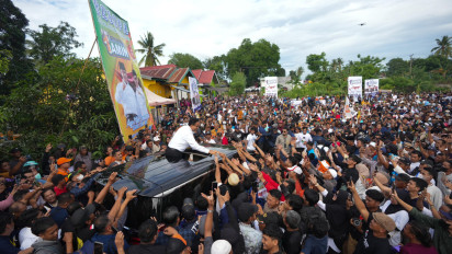 Temani Anies Baswedan Kampanye di Tanah Kelahirannya, JK Enggan Bahas Target Suara Bagi Paslon AMIN di Pilpres 2024
