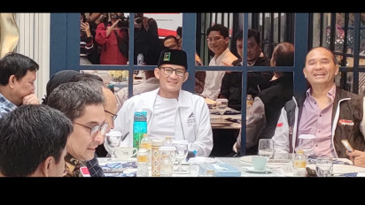 Sandiaga Uno Ungkap Elektabilitas Ganjar-Mahfud Akan Meningkat Drastis Usai Debat Pilpres 2024 ke-4