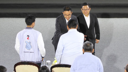 Momen Langka, Prabowo Dukung Program Anies Baswedan Soal Pemberantasan Korupsi di Indonesia