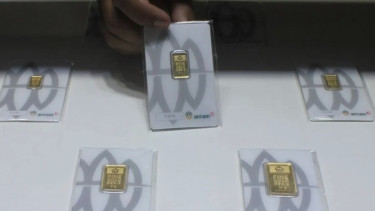 Harga Emas Antam Hari Ini 9 Maret 2026 Merosot Rp55.000, Sekarang Harganya Jadi Rp3.004.000 per Gram