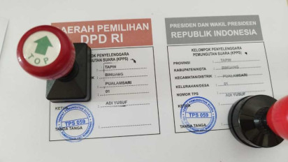 Stempel Surat Suara Pemilu 2024 Dijual Bebas di E-Commerce
