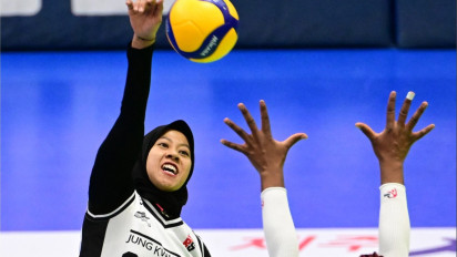 Tutup V-League Putaran Keempat, Megawati Hangestri Akhirnya Jadi MVP Lagi Usai Cetak 24 Poin untuk Megawati Hangestri