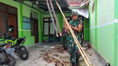 Angin Puting Beliung di Bondowoso, BPBD Catat 190 Rumah Warga Terdampak