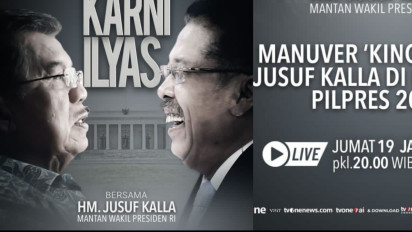 Link Live Streaming Wawancara Eksklusif Karni Ilyas dengan Jusuf Kalla, Bahas Tentang Manuver King Maker JK di Pusaran Pilpres 2024