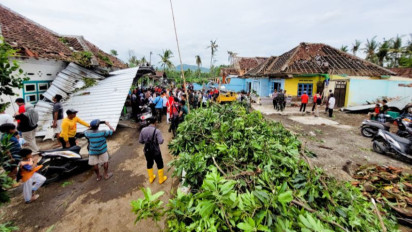 Bertambah, Jumlah Rumah Terdampak Angin Puting Beliung di Bondowoso Jadi 202