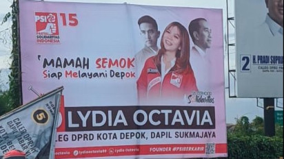 'Mamah Semok Siap Melayani Depok', Caleg dari PSI Lydia Octavia Dirujak: Geli Banget, Menjijikan!