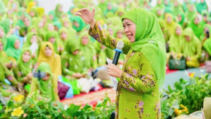 Ihwal Harlah Muslimat NU Dimajukan ke Januari, Khofifah Bocorkan Alasannya
