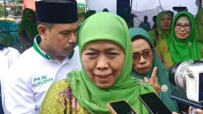 Khofifah Umumkan Nonaktif dari PBNU dan Resmi Gabung TKN Prabowo-Gibran