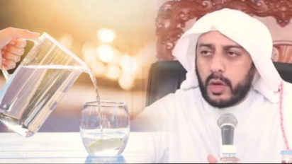 Tolong Rutinkan Kebiasaan ini Sebelum Minum Air, Syekh Ali Jaber Bilang Ajarkan Juga Pada Anak-anak, Manfaatnya…