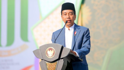 Pesan Jokowi di Harlah ke-78 Muslimat NU Menjelang Pemilu : Jangan Mau Diadu Domba