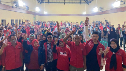 Perkuat Basis PDIP di Kuningan, TPN Jamin Masa Depan Anak Muda Lewat Program Ganjar-Mahfud 