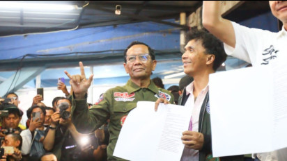 Debat Keempat Pilpres 2024, Mahfud Siap Buka-bukaan Kasus Wadas