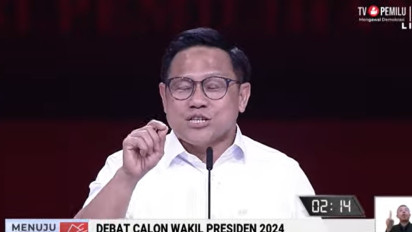 Selepetan Cak Imin di Debat Cawapres: Jumlah Petani Gurem 16 Juta Orang, Tapi Ada Orang yang Punya Lahan 500 Ribu Hetare