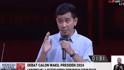 Debat Cawapres, Gibran Kembali Singgung Hilirisasi: Harus Diperluas Hilirisasi Digital hingga Maritim