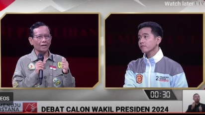 Gibran Sebut Mahfud MD Marah Gara-gara Tak Bisa Jawab Pertanyaan Sulit Saat Debat: Kalau Receh ya Dijawab Pak!