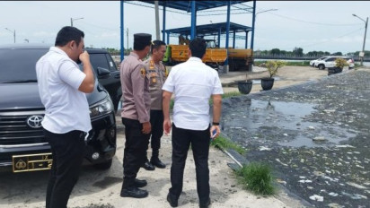 Geger Mayat Pria Berkaos Bawaslu Ditemukan di Kolam Instalasi Pengolahan Tinja Semarang