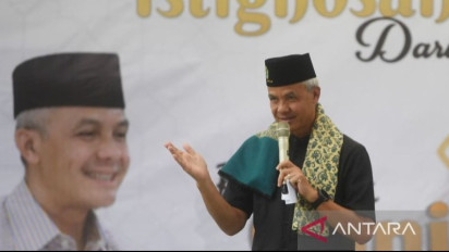 Ganjar Pranowo Terima Aspirasi soal Undang-Undang Pesantren