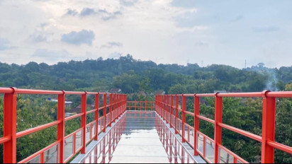 Pemkot Semarang Tunda Peresmian Jembatan Kaca Tinjomoyo, Ini Alasannya