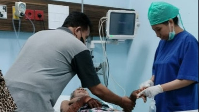 Diserang Buaya, Seorang Petani di Baubau Alami Patah Tulang