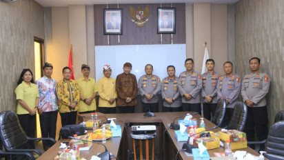 Dikunjungi Kaops NCS Polri, PHDI Siap Kerja Sama Wujudkan Pemilu Damai 