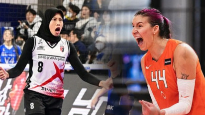 Mulai Waspada, Megawati Hangestri Punya Rival Baru di Korea Selatan, Dia Atlet Voli asal Amerika Serikat, Tak Disangka ..