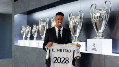 Real Madrid Resmi Perpanjang Kontrak Eder Militao Selama Empat Musim