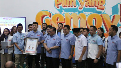 Ramai-ramai Kaum Muda Pendukung Ganjar - Mahfud Log In Dukung Prabowo-Gibran