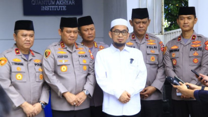 Ustaz Adi Hidayat Apresiasi Kapolri Wujudkan Pemilu Damai: Beririsan dengan Tugas Ulama