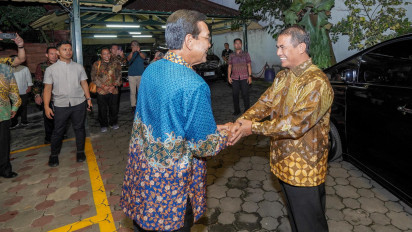 Mentan Empat Mata dengan Sri Sultan, Bahas Ekonomi dan Pertanian