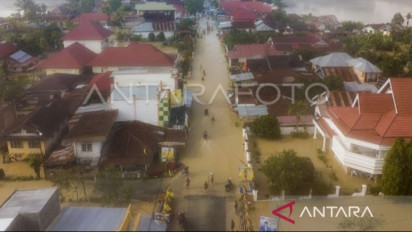BPBD Jambi : 2.570 Hektare Lahan Pertanian Terdampak Banjir