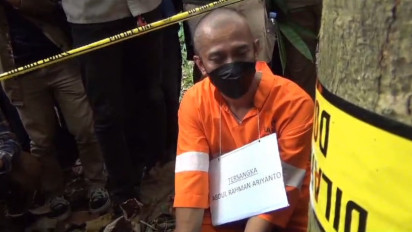 Rekontruksi Pembunuhan dan Mutilasi di Sawojajar Malang, Tersangka Tukang Pijat Jalani 21 Adegan