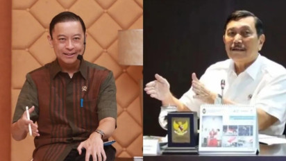 Luhut Sentil Tom Lembong soal Contekan Jokowi: Anda Jangan Geer, Menlu Retno Paling Banyak Kasih
