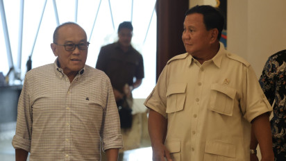 Momen Akrab Pertemuan Prabowo dan Aburizal Bakrie