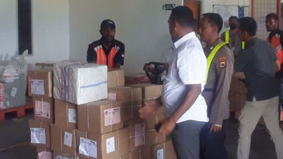 Distribusi Logistik Pemilu Ke Wilayah Perkampungan Diprioritaskan