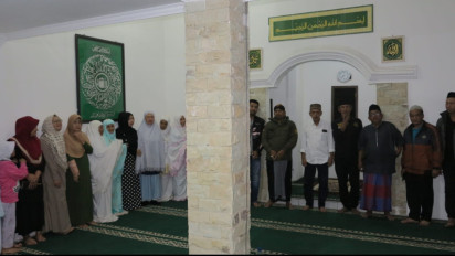 Jemaah At-Taubah di Sukabumi Doakan Prabowo-Gibran