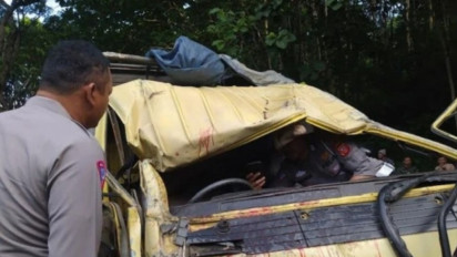 Kecelakaan Maut Truk Pengangkut Rombongan Peziarah, Berikut Identitas Korban 
