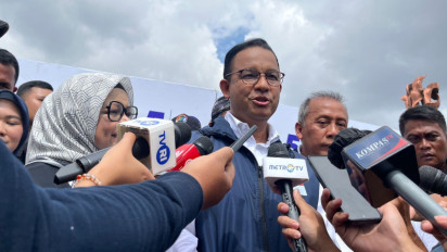 Kampanye Bareng Surya Paloh dan JK, Anies Baswesan Klaim Masyarakat Jabar Konsisten Perubahan